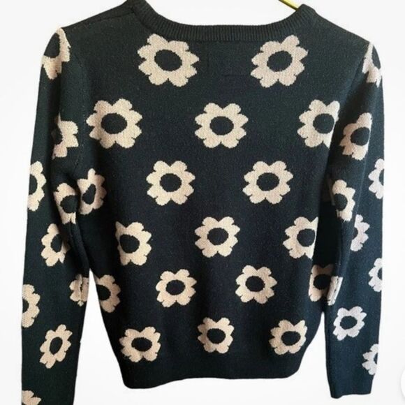 Urban outfitters coincidence and chance medium Floral Black Sweater - Picture 3 of 7